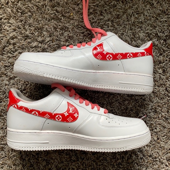 custom af1 supreme